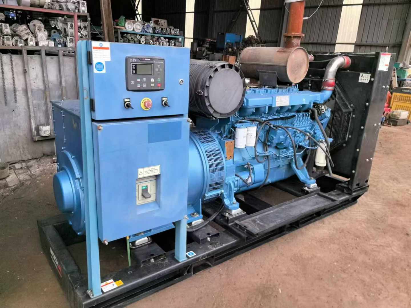 娄星500kW 柴油发电机组可带动设备功率的计算公式是什么？